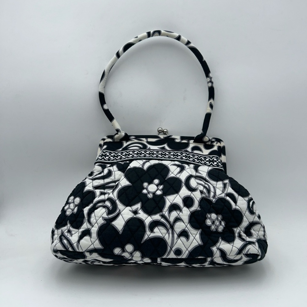 VERA BRADLEY Retired Alice Quilted Purse with Kiss Lock - Picture 8 of 9